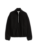 Fleece Half Zip Sweatshirt