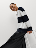 Striped Cosy Rugby Top