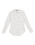 Ditsy Floral Collared Long Sleeve Shirt
