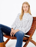 Floral Print Blouse