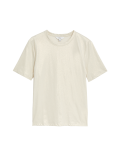 Pure Cotton Metallic T-Shirt