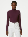 Cotton Rich Slim Fit Top