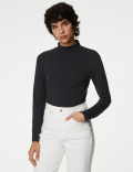 Cotton Rich Slim Fit Top