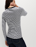 Cotton Rich Ribbed Top