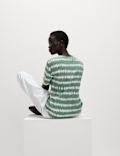 Cotton Modal Blend Printed T-Shirt