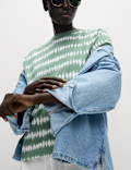 Cotton Modal Blend Printed T-Shirt