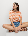 Cotton Modal Blend Printed T-Shirt