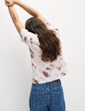 Cotton Modal Blend Printed T-Shirt