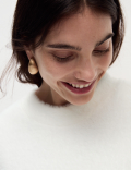 Cosy Textured Crew Neck Sweatshirt