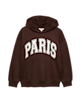 Cotton Rich Graphic Hoodie