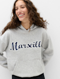 Cotton Rich Graphic Hoodie