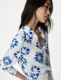 Printed Collared Shirt