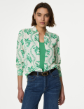 Printed Collared Shirt