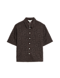 Floral Jacquard Shirt