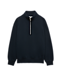 Pure Cotton Premium Half Zip Ultimate Sweatshirt