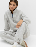 Pure Cotton Premium Half Zip Ultimate Sweatshirt