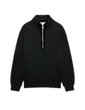 Pure Cotton Premium Half Zip Ultimate Sweatshirt