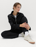 Cotton Rich Scuba Zip Up Sweatshirt