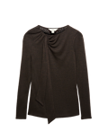 Tie Neck Fastening Top