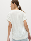 Linen Blend T-Shirt