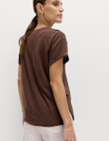 Linen Blend T-Shirt