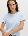 Linen Blend T-Shirt