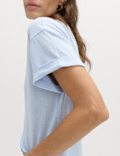 Linen Blend T-Shirt