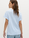 Linen Blend T-Shirt