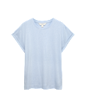 Linen Blend T-Shirt