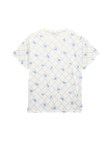 Pure Slub Cotton Checked T-Shirt