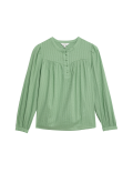 Pure Cotton Textured Blouse