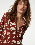 Printed Collared Shirt