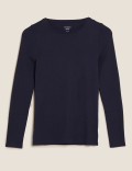 Pure Cotton Regular Fit Long Sleeve Top