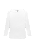 Pure Cotton Slash Neck Top