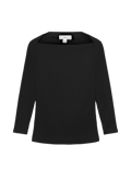 Pure Cotton Slash Neck Top