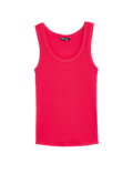 Cotton Rich Ribbed Slim Fit Vest Top