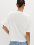 Pure Cotton Appliqu&eacute; T-Shirt