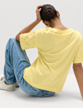 Pure Cotton Appliqu&eacute; T-Shirt