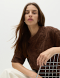 Pure Cotton Appliqu&eacute; T-Shirt