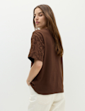 Pure Cotton Appliqu&eacute; T-Shirt