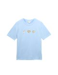 Pure Cotton Embellished T-Shirt