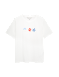 Pure Cotton Embellished T-Shirt