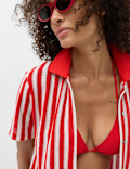 Striped Crochet Shirt