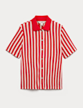 Striped Football Top