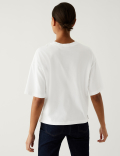 Pure Cotton Sequin Printed T-Shirt