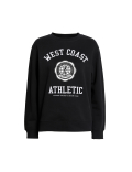 Cotton Rich Slogan Sweatshirt