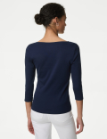 Pure Cotton Slim Fit Top