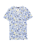 Printed Relaxed Longline T-Shirt