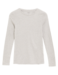 Pure Cotton Crew Neck Regular Fit Top