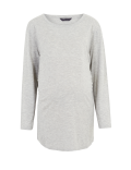 Maternity Relaxed Long Sleeve Top